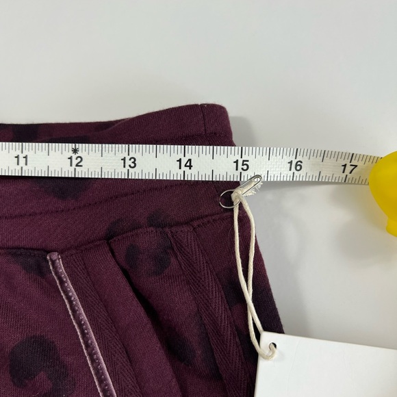 NWT👖 Splendid Corinna Jogger Black Cherry Leopard SZ-S - Picture 13 of 15